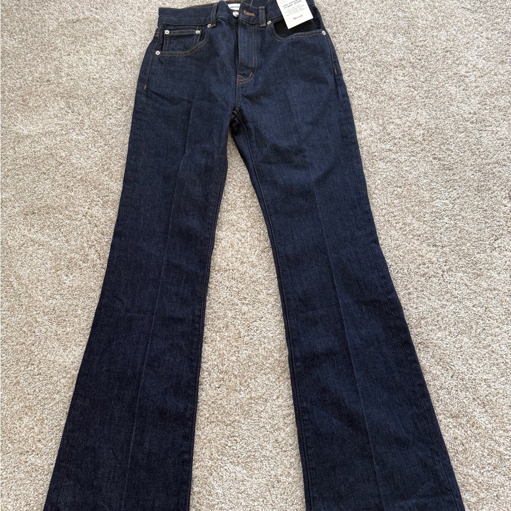 Madewell Vintage Flare Jeans in Dark Wash